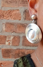 Load image into Gallery viewer, Handmade Abstract Wire Clip On Dangle Earrings
