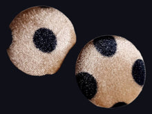 Load image into Gallery viewer, Handmade Velvet half Ball Clip On Earrings
