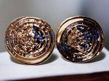 Load image into Gallery viewer, Hammered Silver Clip On Earrings, Classy Blingy Style
