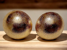 Load image into Gallery viewer, Chunky Vintage Hammered Half Ball Earrings (Pierced Ears)
