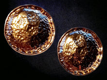 Load image into Gallery viewer, Extra large Gold Stud Clip On Earrings
