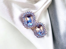 Load image into Gallery viewer, Crystal Stud Clip On Earrings clear
