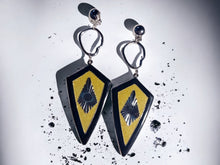 Load image into Gallery viewer, Handmade Boho Clip On Dangle Earrings 3.5 inch
