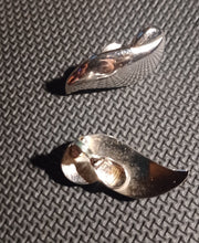 Load image into Gallery viewer, 1970s era Monet Utilitarian style Clip On stud Earrings
