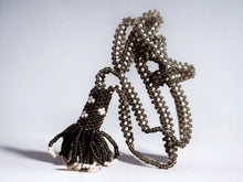 Load image into Gallery viewer, Vintage native american beaded tassel necklace
