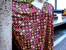 Load image into Gallery viewer, Vintage Mudcloth Kaftan with Tags, Afrocentric Queen Style, Fits up to 3XL

