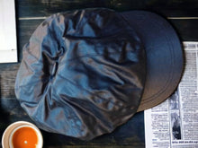Load image into Gallery viewer, Faux leather Newsboy Hat New Retro Style
