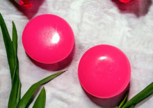 Load image into Gallery viewer, Extra Large Vintage Acrylic Stud Clip On Earrings pink
