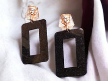 Load image into Gallery viewer, Egyptian Pharoah Pop Art Earrings

