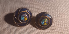 Load image into Gallery viewer, Chunky vintage metal Stud Clip On Earrings
