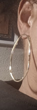 Load image into Gallery viewer, Large Abstract minimalist hoop earrings
