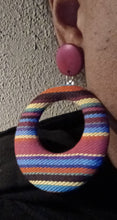 Load image into Gallery viewer, Boho Cambaya hoop Clip On Earrings
