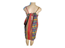 Load image into Gallery viewer, Kultura Abstract tribal print mini dress New Large
