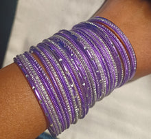 Load image into Gallery viewer, Light boho metal Bangle Set of 40
