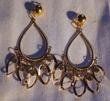 Load image into Gallery viewer, Small Glam Girl Charm Hoop Clip On Earrings
