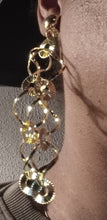 Load image into Gallery viewer, Abstract Curly Metal Dangle Clip On Earrings
