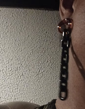 Load image into Gallery viewer, Handmade Chunky Acrylic Chain Earrings for pierced ears
