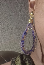 Load image into Gallery viewer, Glitter Hoop Clip On Earrings
