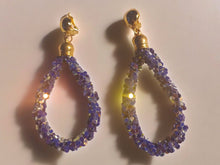 Load image into Gallery viewer, Glitter Hoop Clip On Earrings

