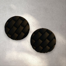 Load image into Gallery viewer, Vintage style acrylic button Stud Clip On Earrings

