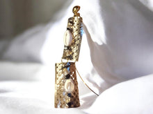 Load image into Gallery viewer, Handmade boho charm Clip On Dangle Earrings 4 inch
