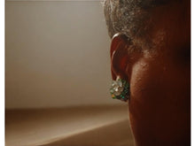 Load image into Gallery viewer, Vintage Chunky Crystal Stud cluster Clip On Earrings
