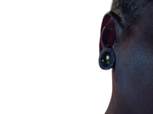 Load image into Gallery viewer, Large Crystal Stud Clip On Earrings
