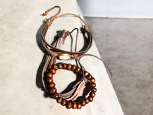 Load image into Gallery viewer, Mens layering Bracelet Set of 3
