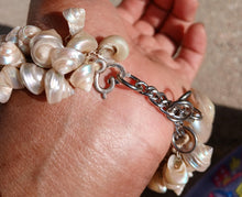 Load image into Gallery viewer, Vintage handmade Sea Shell Bracelet Beach Boho Style
