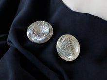 Load image into Gallery viewer, Chunky handmade Italian glass Stud Clip On Earrings
