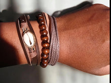 Load image into Gallery viewer, Mens layering Bracelet Set of 3
