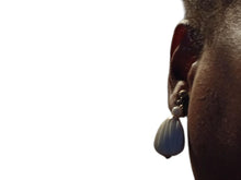 Load image into Gallery viewer, Vintage mid century resin  ball dangle Clip On Earrings 1960s
