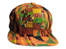 Load image into Gallery viewer, Vintage 1990s Malcom X Kente Snapback Deadstock Rare
