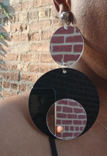 Load image into Gallery viewer, Giant handmade originals Acrylic Pop Art Earrings Clip on Style
