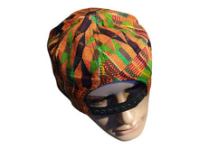 Load image into Gallery viewer, Vintage 1990s Malcom X Kente Snapback Deadstock Rare
