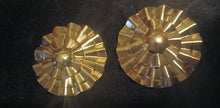 Load image into Gallery viewer, Extra large Hammered metal Gold Ball Stud Clip On Earrings
