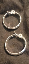 Load image into Gallery viewer, Vintage Tjg  Clip On hoop Earrings
