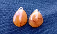 Load image into Gallery viewer, Vintage acrylic Stud Clip On Earrings
