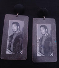 Load image into Gallery viewer, Chairman Fred Hampton Black Panther Party Earrings
