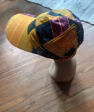 Load image into Gallery viewer, Vintage Kente Cotton Baseball hat snapback closure
