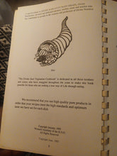 Load image into Gallery viewer, The divine soul vegetarian cookbook 1985 rare
