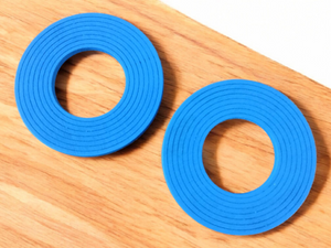 Pierced ears Minimalist Wood Geometric design Earrings  pierced ears