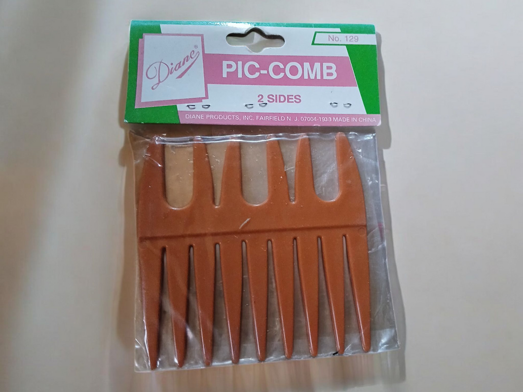 Vintage Diane Afro Pic Comb No. 129