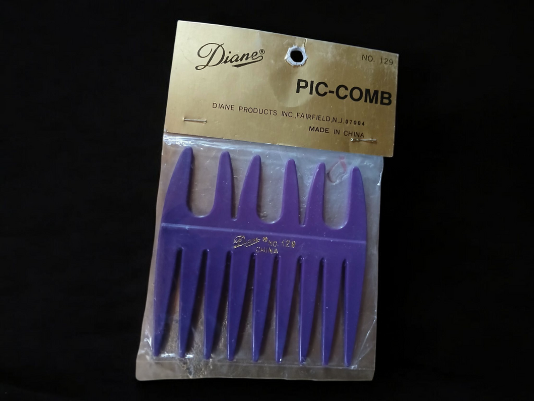 Vintage Diane Afro Pic Comb No. 129