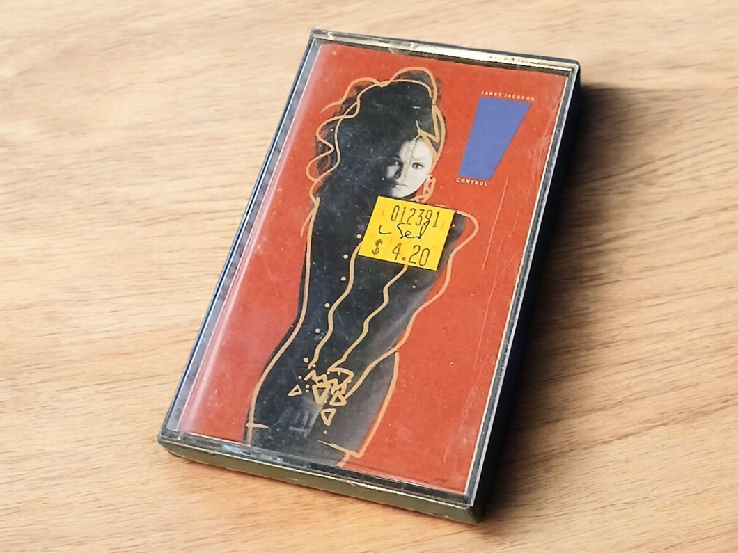 Janet Jackson Control 1986 original Cassette
