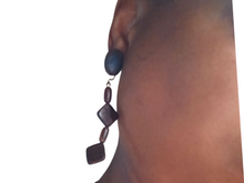 Load image into Gallery viewer, Minimalist Handmade clip on earrings
