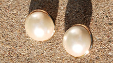 Load image into Gallery viewer, Chunky Faux Pearl Stud Clip On Earrings
