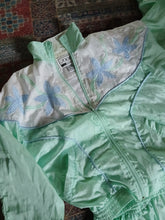 Load image into Gallery viewer, vintage 1980s Anny Mint Green Women&#39;s Track suit medium
