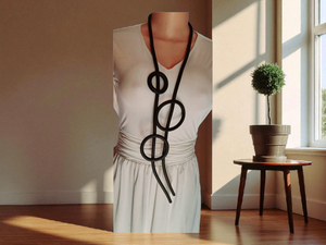 Abstract  Avant Garde Statment Necklace