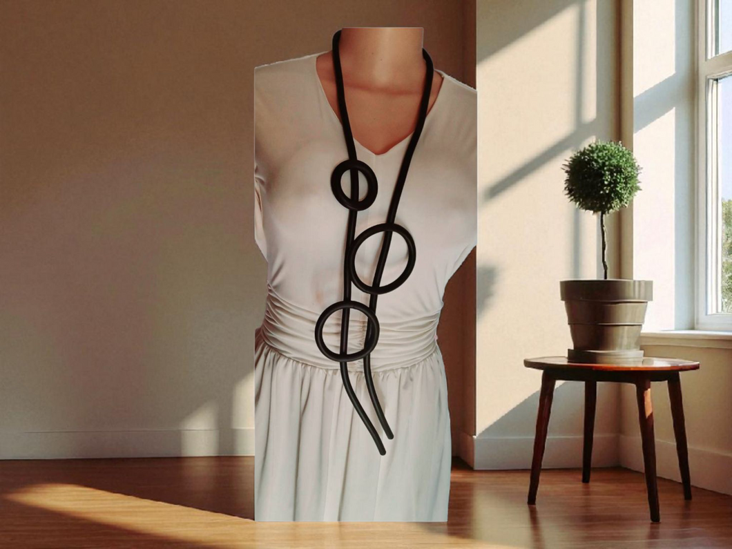 Abstract  Avant Garde Statment Necklace